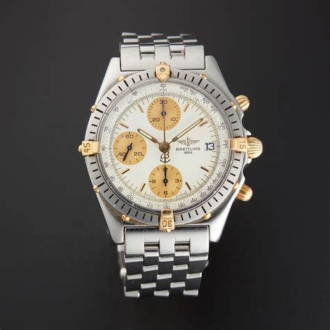 breitling back chronographe 100m b13048|chronomat breitling b13048.